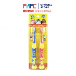 FAFC Robocar Poli Suction Kids Toothbrush (Poli Amber)