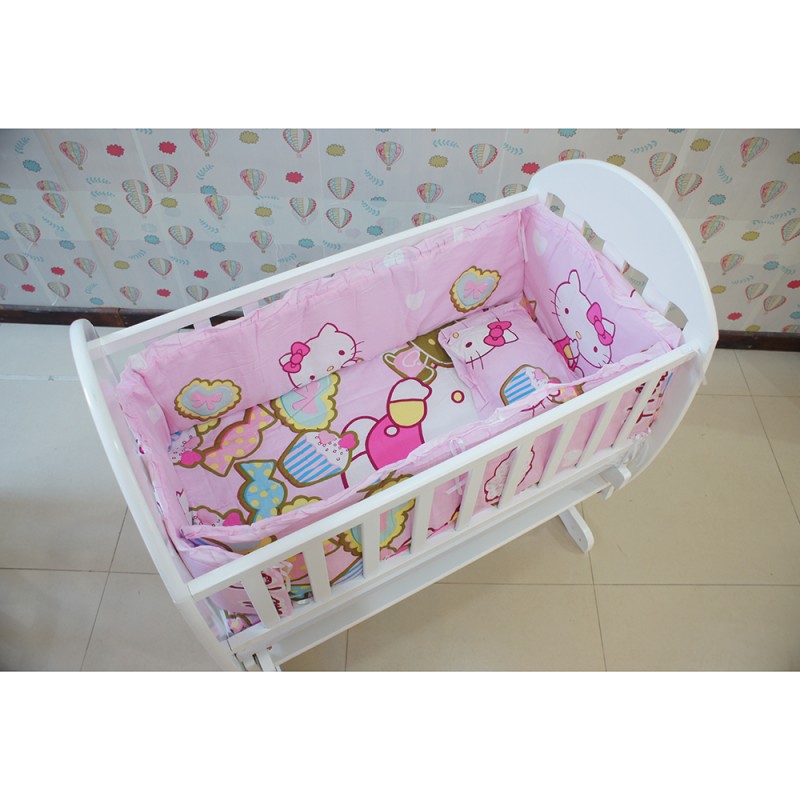 hello kitty crib set