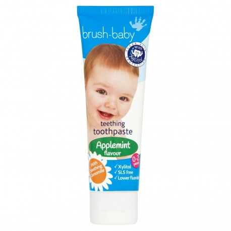 Brush Baby Teething Toothpaste 0-2 Years 50ml 