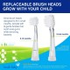 Brush Baby BabySonic Replacement Brush Heads (0-18 months) pack of 2