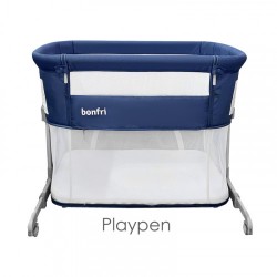 Bonfri S5 Rock & Relax Bassinet + Playpen (With Travel Bag & Mosquito Net)