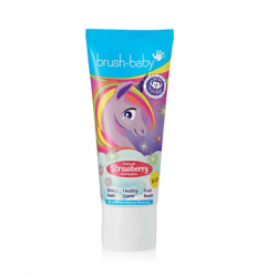 brush baby Kids Toothpaste - Strawberry Unicorn 3 yrs+ 50ml
