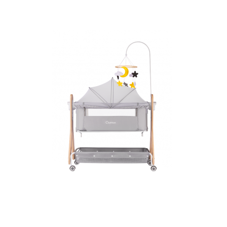 Quinton Dream2Gether Co-Sleeping Crib ( Silver Grey )