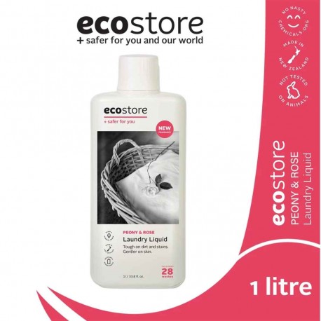 EcoStore Peony & Rose Laundry Liquid (1Litre)