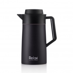 Relax Bottles 1500ml 18.8 Stainless Steel Thermal Carafe (Black)