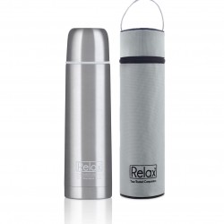 Relax Bottles 750ml 18.8 Stainless Steel Classic & Signature Thermal Flask With Free Pouch