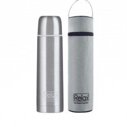 Relax Bottles 500ml 18.8 Stainless Steel Classic & Signature Thermal Flask With Free Pouch