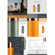 0.50L RELAX S/S Thermal Flask + 0.50L RELAX S/S Thermal Mug_231222