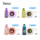 550ml RELAX Tritan Kids W/Bottle-Spring + 300ml RELAX S/S 3 Comp. Lunch Box + 2-pc_231235
