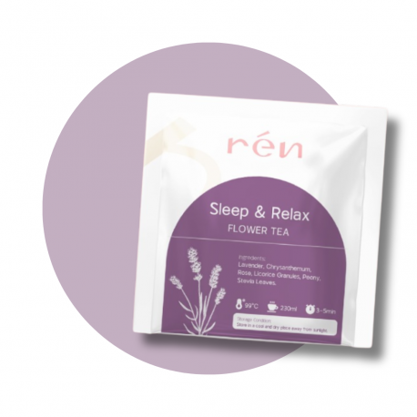 Ren Sleep & Relax Flower Tea (10 TeaBags)