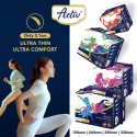 Activ Active Ultra-Thin Pad with Moisture-Lock Technology | Sanitary Pad Women Tuala Wanita | 15cm 24cm 29cm 33cm