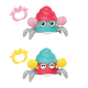 Simple Dimple Hermit Crab Walker Bath Toy