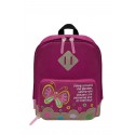 Nick & Nic Foldable Backpack (Butterfly Magenta Pink)