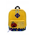 Nick & Nic Foldable Backpack Hoeny Yellow (Ladybird)