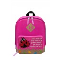 Nick & Nic Foldable Backpack Hot Pink (Ladybird)