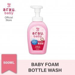 (RENEWAL) arau.baby Foam Bottle Wash 500ml
