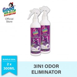 Goodmaid 3 in1 Odor Eliminator 300ml - Lavender (BUNDLE OF 2)