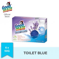 Goodmaid Toilet Blue 50g x 6's - Lavender
