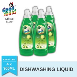 Goodmaid Dishwashing Liquid 900ml - P. Lime ( BUNDLE OF 4 )