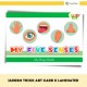 Montessori Kids Learning Busy Book | My Senses Interactive IQ Activity Quiet Books | Early Learning Toddler Age 2 - 8