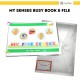 Montessori Kids Learning Busy Book | My Senses Interactive IQ Activity Quiet Books | Early Learning Toddler Age 2 - 8