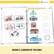 Montessori Kids Learning Busy Book | Transport Interactive IQ Activity Quiet Books | Early Learning Toddler Age 2 - 8