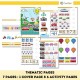 Montessori Kids Learning Busy Book | Transport Interactive IQ Activity Quiet Books | Early Learning Toddler Age 2 - 8