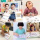 Montessori Kids Learning Busy Book | Transport Interactive IQ Activity Quiet Books | Early Learning Toddler Age 2 - 8