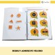 Montessori Kids Learning Busy Book | YummyFood Interactive IQ Activity Quiet Books | Early Learning Toddler Age 2 - 8