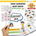 Montessori Kids Learning Busy Book | Boy Girl Interactive IQ Activity Quiet Books | Early Learning Toddler Age 2 - 8