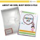 Montessori Kids Learning Busy Book | Boy Girl Interactive IQ Activity Quiet Books | Early Learning Toddler Age 2 - 8