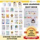 Montessori Customisable Kids Early Learning Busy Book | Buku IQ Interaktif kanak kanak | Quiet Books