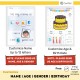 Montessori Customisable Kids Early Learning Busy Book | Buku IQ Interaktif kanak kanak | Quiet Books