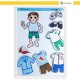 Montessori Customisable Kids Early Learning Busy Book | Buku IQ Interaktif kanak kanak | Quiet Books