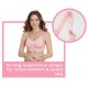 Shapee Classic Nursing Bra (Rose) - Comfort nursing bra, Daily wear, removeable cup, wireless
