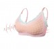 Shapee Lafee Nursing Bra (Pink) - Cotton lace design, wireless, removeable cup