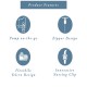 Shapee HandsFree Pumping Bra (Black) - Pumping & breastfeeding, nursing clip, velcro & zip design