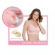 Shapee Classic Nursing Bra (Dusty Blue) - Comfort nursing bra, Daily wear, removeable cup, wireless