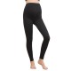 Shapee Maternity Compression Support Leggings (Black) - pregnant legging, exercise pants, tummy support pants
