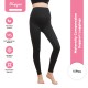 Maternity Compression Support Leggings (Black) - pregnant legging, exercise pants, tummy support pants