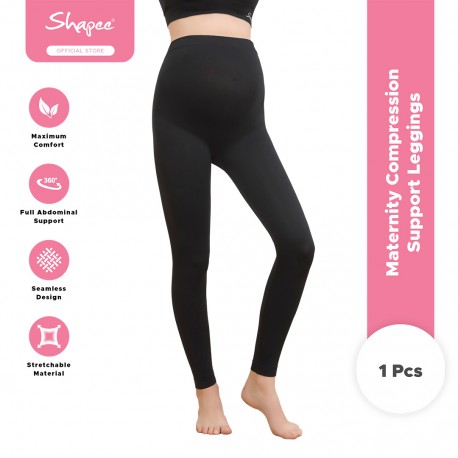 CARECODE Maternity Yoga Pants Elastic High Waist Belly Support Leggings  Body Shaper Trousers Sports Gym Pregnancy