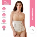 Shapee Belly Band Plus+ (White) - Triple & Adjustable compression, Bengkung Postpartum, breastfeeding posture