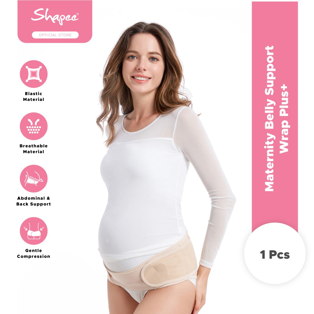 Shapee Maternity Belly Support Wrap Plus+ (FREE SIZE) - pregnant belly  support, tummy support