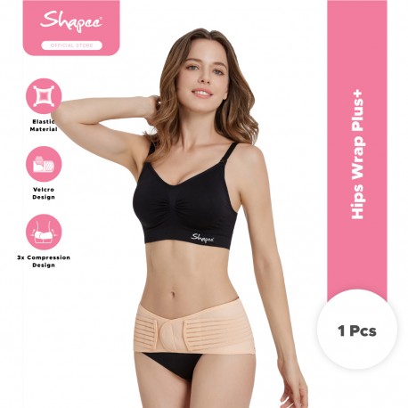 Shapee Belly Wrap Basic (FREE SIZE) - Postpartum Recovery Belt, Instant Slimming  Belly Wrap, tummy binder