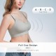 Cozy Nursing Bra (Beige) - wireless, comfort, nursing bra, pregnancy bra, breast feeding bra