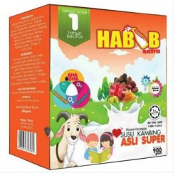 Habib Susu Kambing Extra Asli Super 900g (Free Gift)