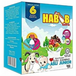 Habib Susu Kambing Extra Vanilla - 5 boxes with Free Gift