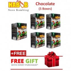 Habib Susu Kambing Strawberry - 5 boxes