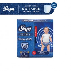 Sleepy Jeans Fashion Baby Pant Diaper Xlarge XXL (15-27KG) 20s