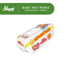 Sleepy Advantage Baby Wet Wipes 120s (*Random Packaging Colour)